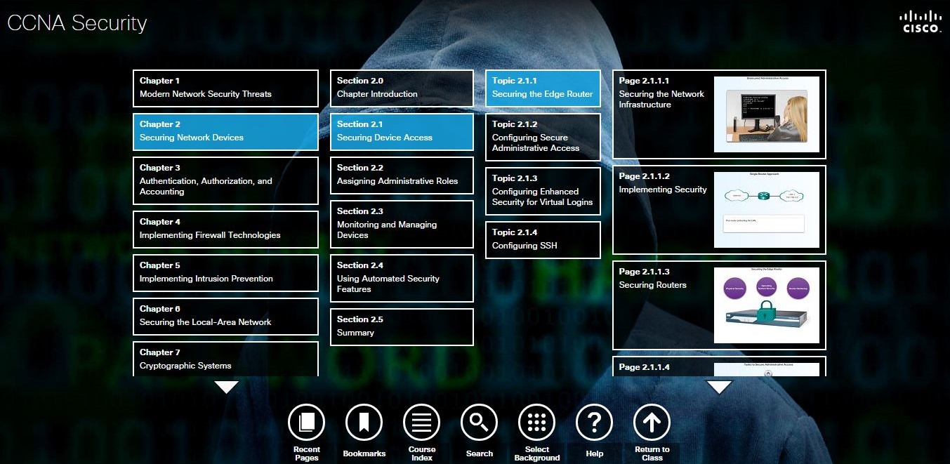 Curriculum CCNA Security Curriculum CCNA Security